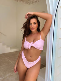 Tie Up Bow Set with Straps