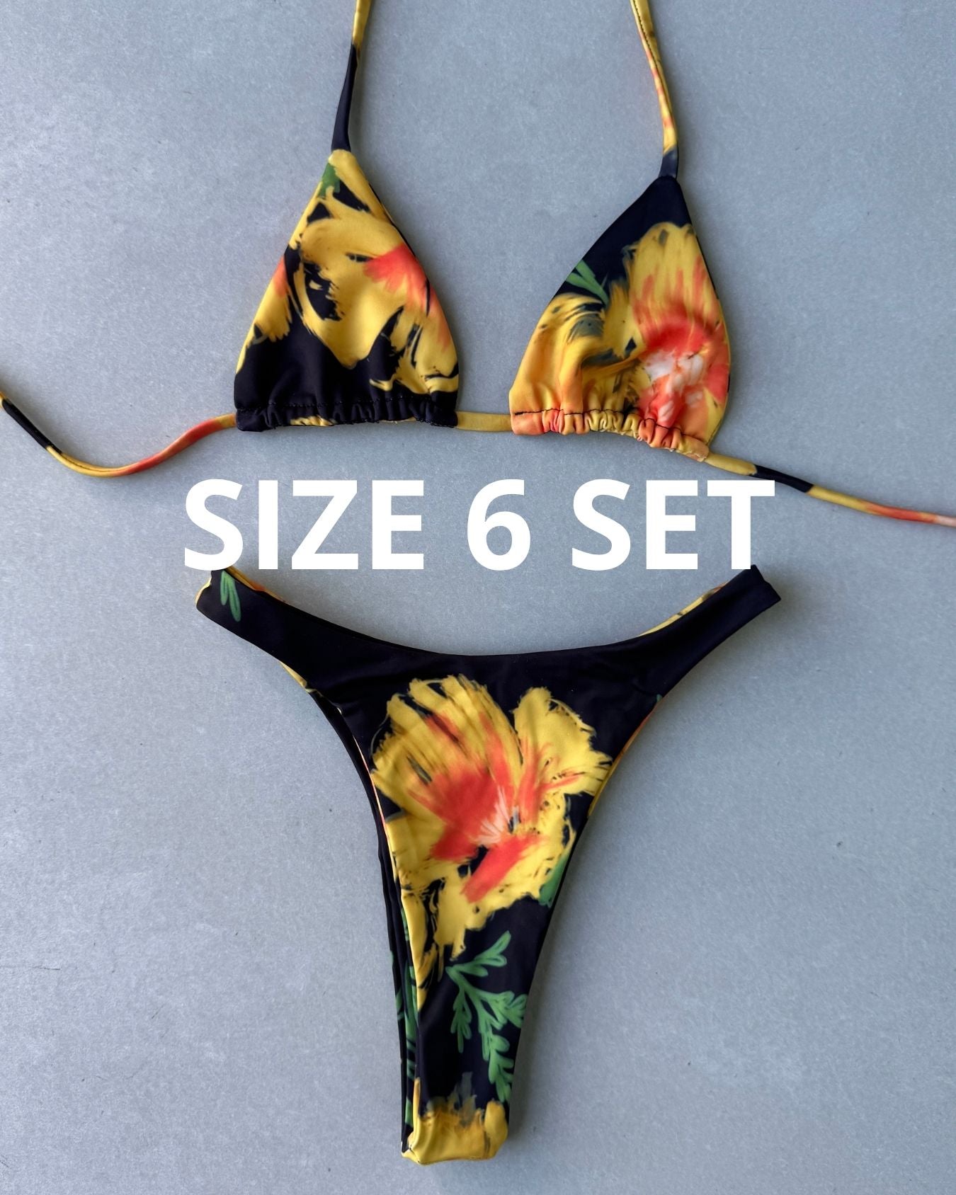 SOLEIL FLEUR BIKINI - SIZE 6AU SET - 149