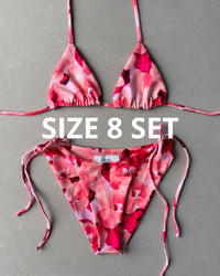 ROSE FLEURS BIKINI - SIZE 8AU SET - 15