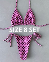 PINK POLKA BIKINI - SIZE 8AU SET - 85