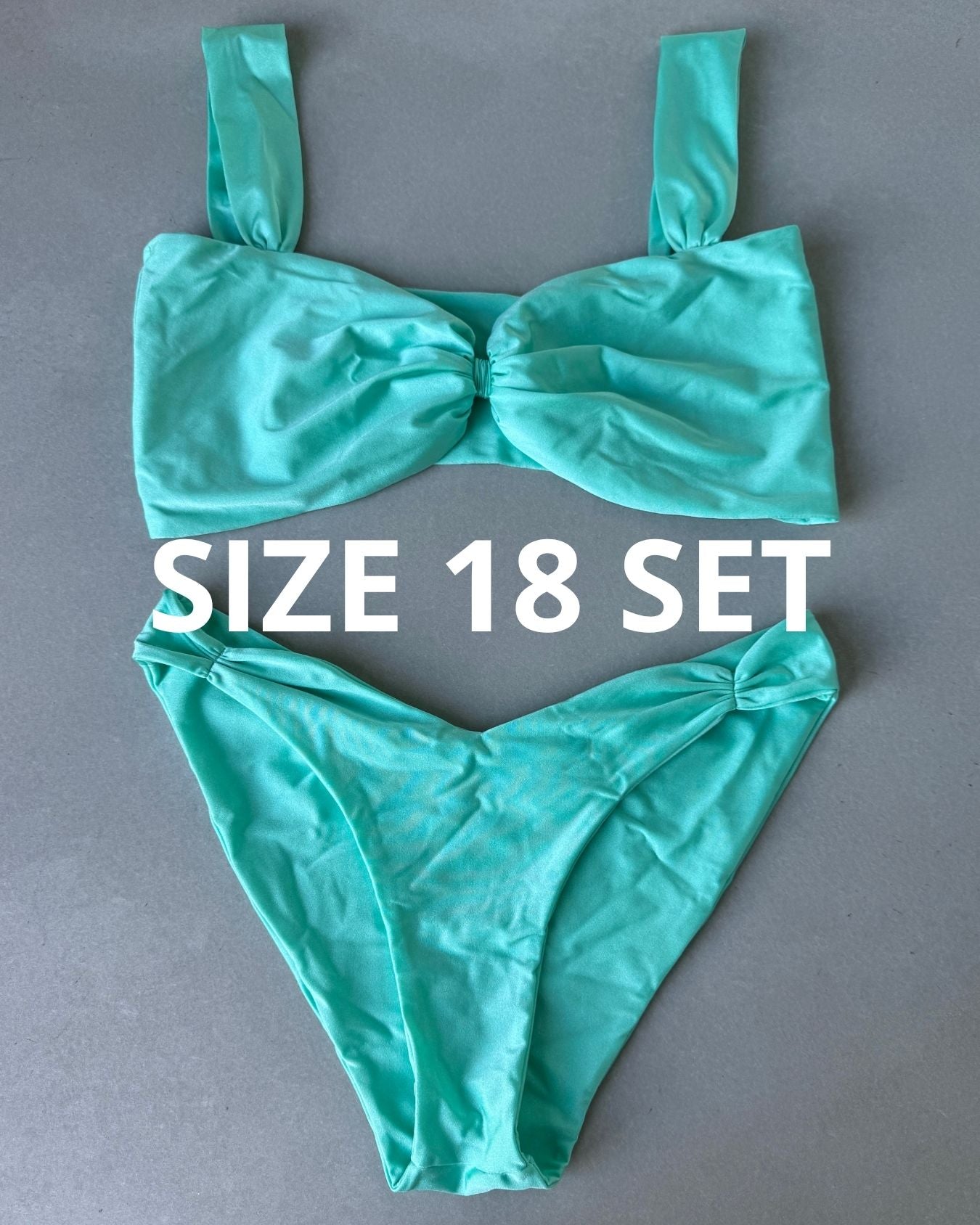 SHIMMER MINT BIKINI - SIZE 18AU SET - 95