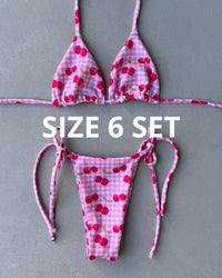 CHERRY BIKINI - SIZE 6AU SET - 185