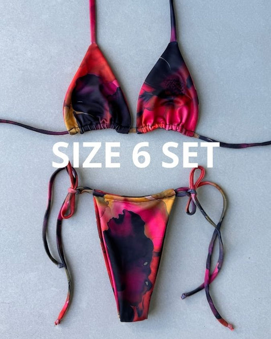 AMOUR NOIR BIKINI - SIZE 6AU SET - 189