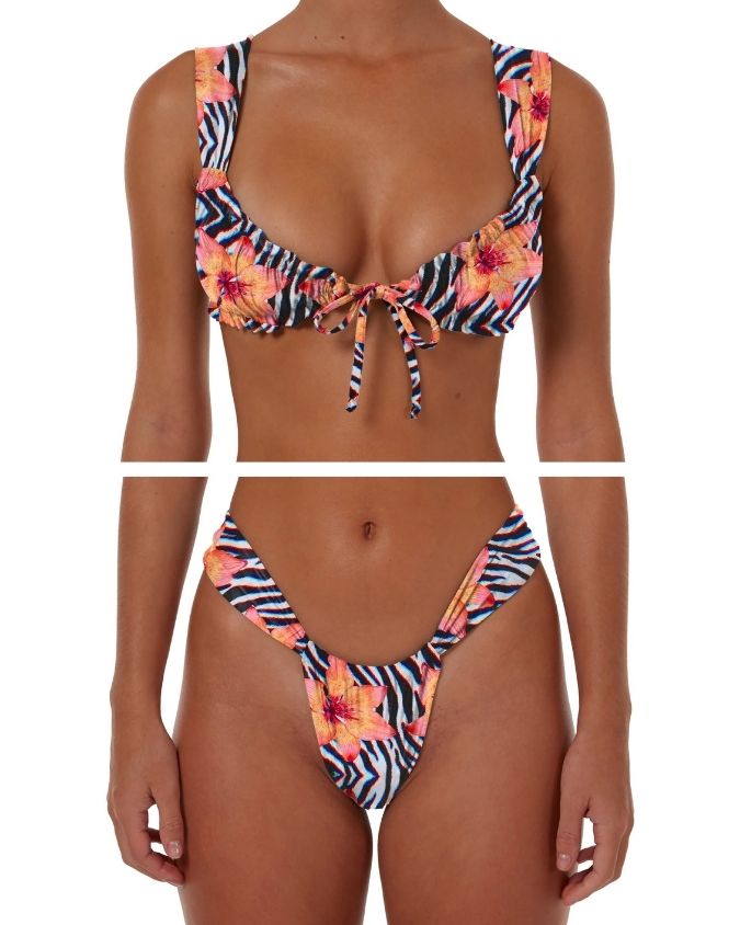 HIBISCUS HAZE BIKINI - SIZE 8AU SET - 192