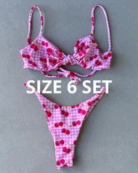 CHERRY BIKINI - SIZE 6AU SET - 184
