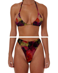 AMOUR NOIR BIKINI - SIZE 6AU TOP 8AU BOTTOMS - 206