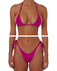 MATTE CHERRY BIKINI - SIZE 6AU SET