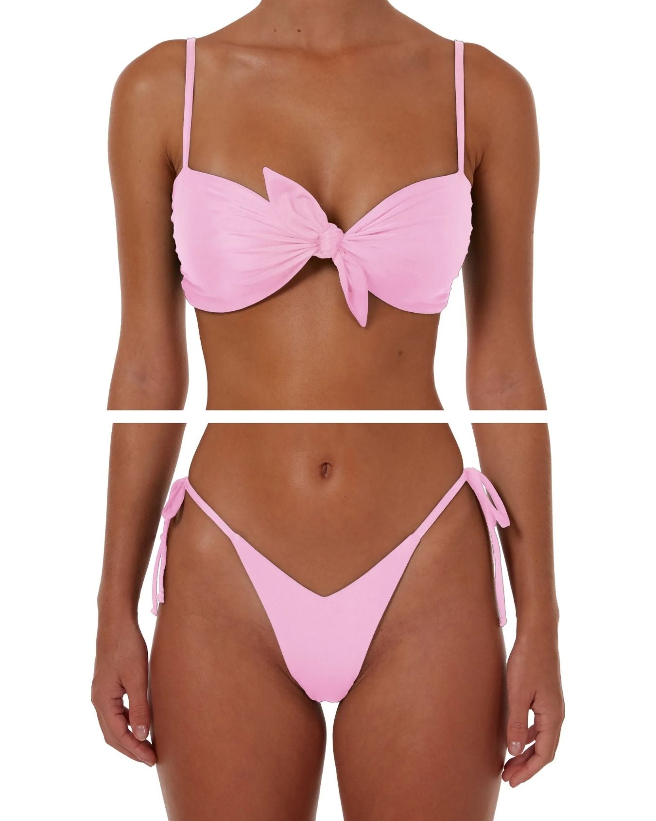 MATTE BABY PINK BIKINI - SIZE 8AU SET - 47