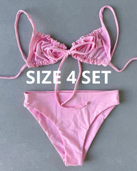 MATTE BABY PINK BIKINI - SIZE 4AU SET - 63