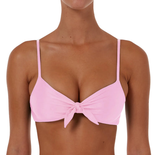 Drawstring Bow Tie Top