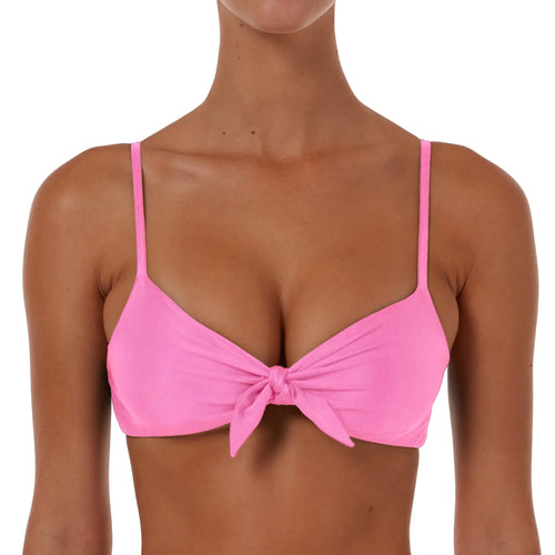 Drawstring Bow Tie Top