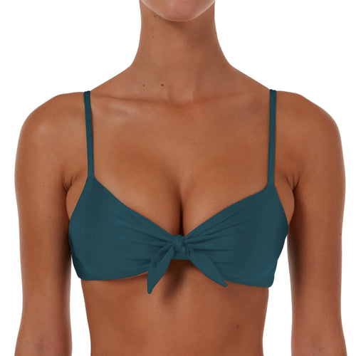 Drawstring Bow Tie Top