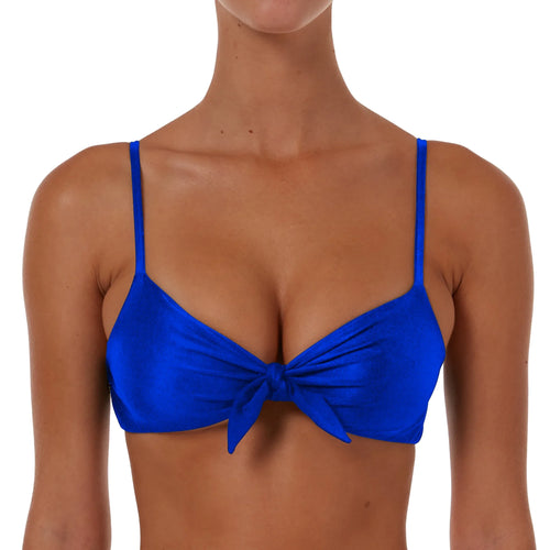 Drawstring Bow Tie Top