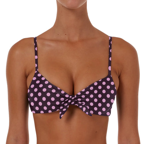 Drawstring Bow Tie Top