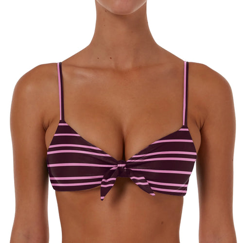 Drawstring Bow Tie Top