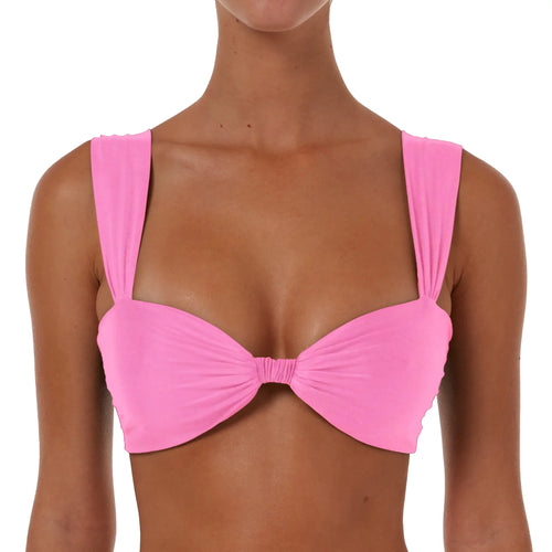 Ruched Detail Top With Wide Straps