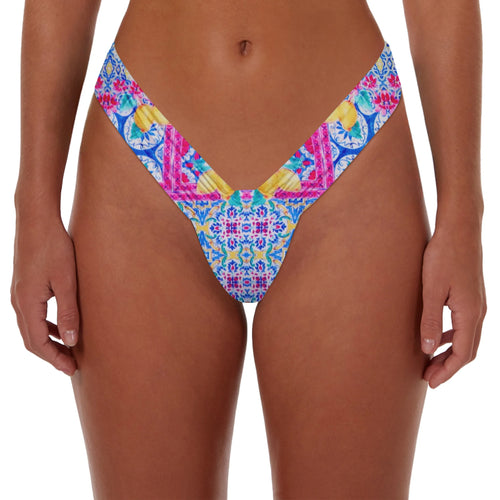 Ruched high bottoms