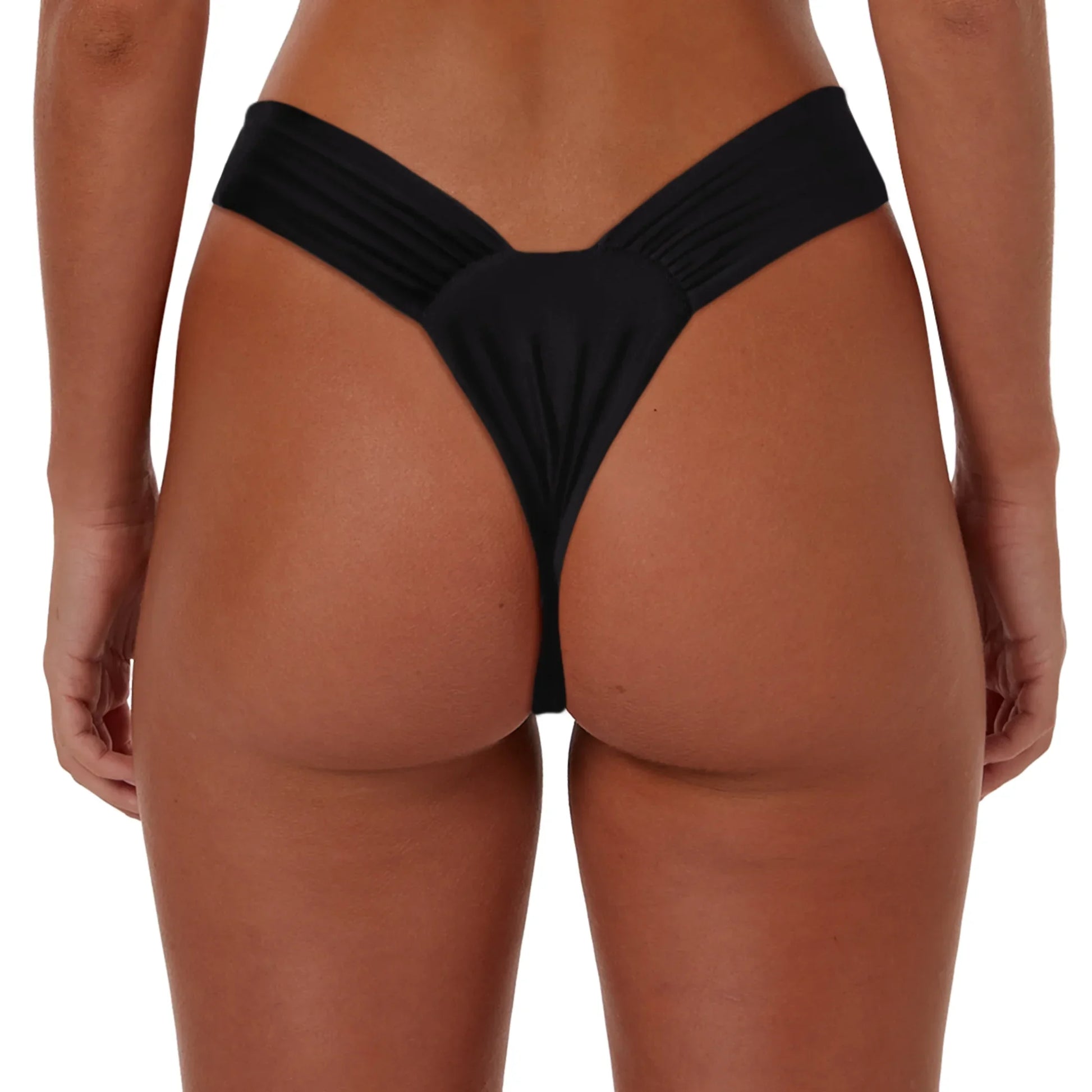 Ruched high bottoms