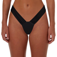 Ruched high bottoms