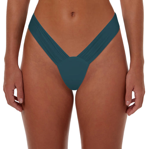 Ruched high bottoms
