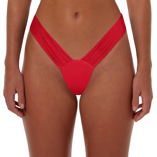 Ruched high bottoms