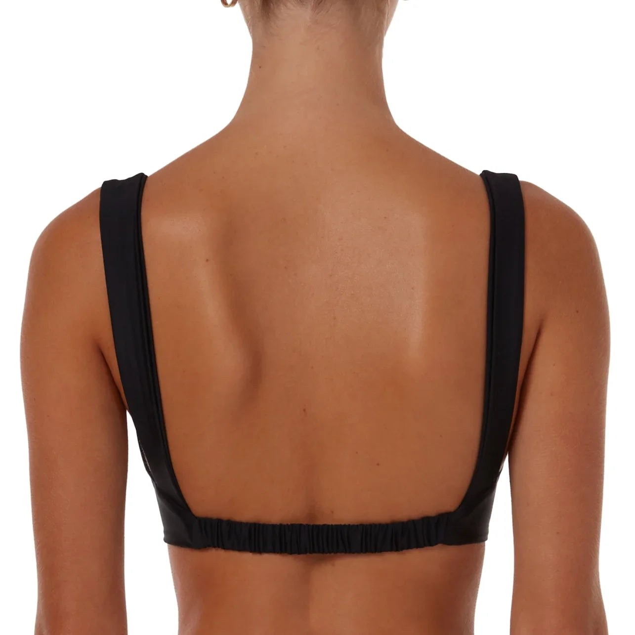 Ruched Square Crop Top