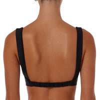 Ruched Square Crop Top