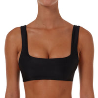 Ruched Square Crop Top
