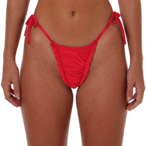 Ruched String Bottoms