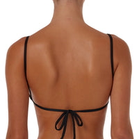Ruched String Tie Top