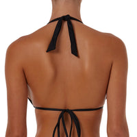 String Tie Halter Top