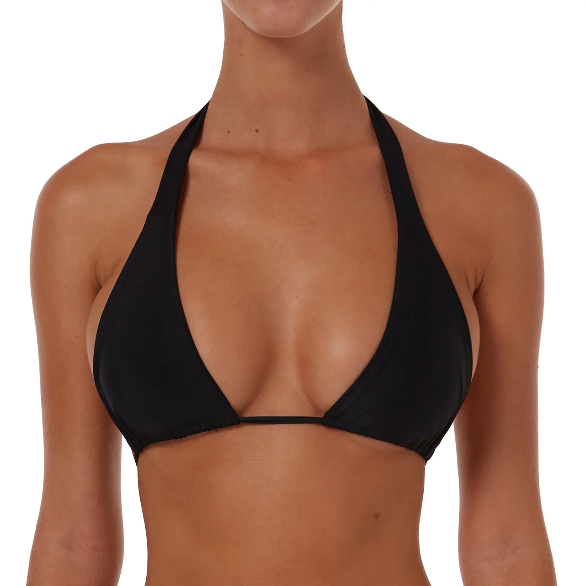 String Tie Halter Top