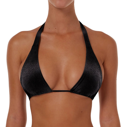 String Tie Halter Top
