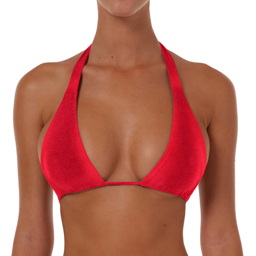 String Tie Halter Top