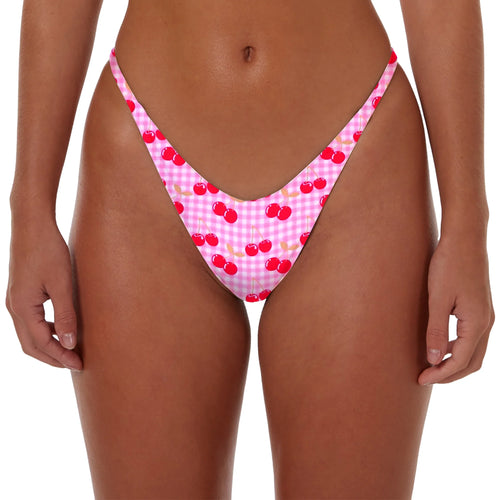 Thin Strap Ruched Bottoms
