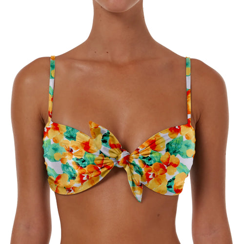 Tie Up Bow Top With Straps