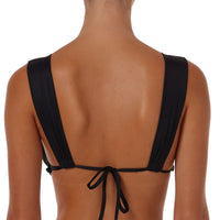 Wide Ruched String Top