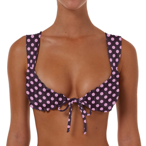 Wide Ruched String Top