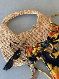 Straw Shoulder Bag