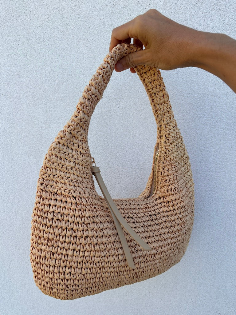 Straw Shoulder Bag
